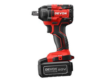 大有DEVON 充電扳手(鋰20V)(無刷)(勁350N.m) 5733-Li-20S2 PLUS (淨機)